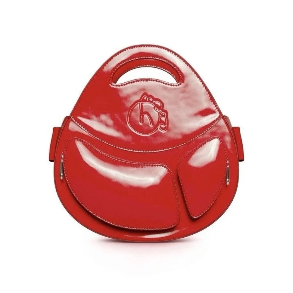 Homage Year Abundant Ova Manifestation Bag Romance Red Crossbody Shoulder Tote
